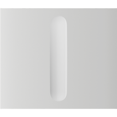 Ajax CenterButton (Dimmer) vertical - Středový kryt stmívatelného tlačítka, vertikální instalace, ústřicová