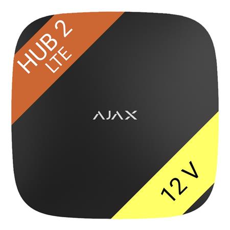 Ajax Hub 2 4G 12V, černá