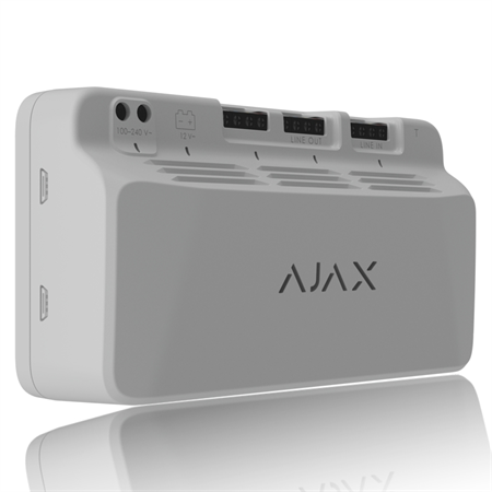 Ajax LineSupply (45W) Fibra, bílá