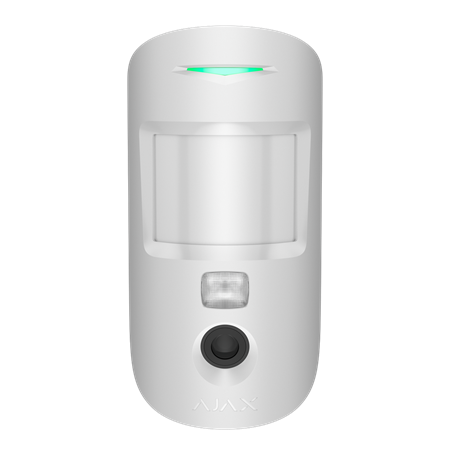 Ajax MotionCam HDR (PhOD) Jeweller, bílá