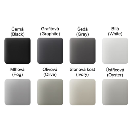 Ajax SoloCover (CP) - Samostatný kryt montážní krabice