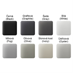 Ajax SoloCover (CP) - Samostatný kryt montážní krabice