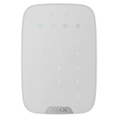 Ajax Superior KeyPad Plus G3 Jeweller, bílá