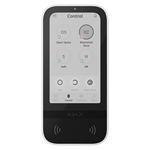 Ajax Superior KeyPad TouchScreen G3 Jeweller, bílá