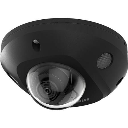 DS-2CD2546G2-IS(2.8mm)(C)(BLACK) 4MPix IP Mini Dome AcuSense kamera; IR 30m, IP67, Audio,