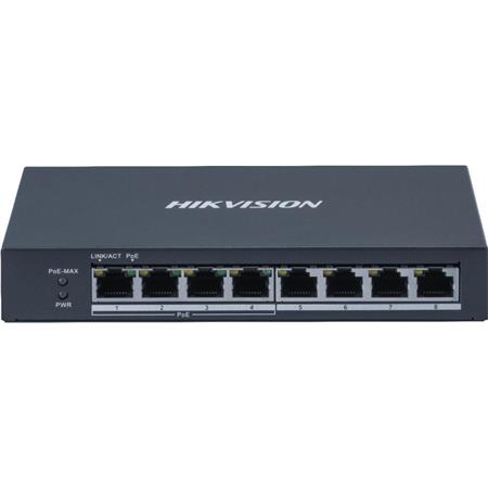 DS-3E0508P-O Switch 8x 10/100/1000Mbit (4x1Gb PoE)