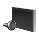 EZVIZ chytré dveřní kukátko s kamerou HP2/ Wi-Fi/ 2K/ 4,3" monitor/ napájení ze sítě a baterie/ 2200 mAh/ černé