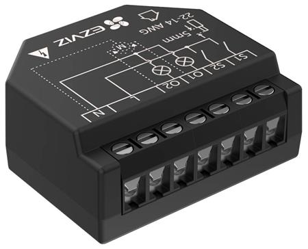 EZVIZ chytré Wi-Fi relé T35 (měření spotřeby), 1 kanál