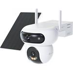EZVIZ IP kamera HB90X 4G Kit/ PTZ/ 4G/LTE/ Wi-Fi/ 4Mpix/ krytí IP65/ objektiv 2,8mm/6mm/ H.265/ IR až 35m/ 8W solar pane