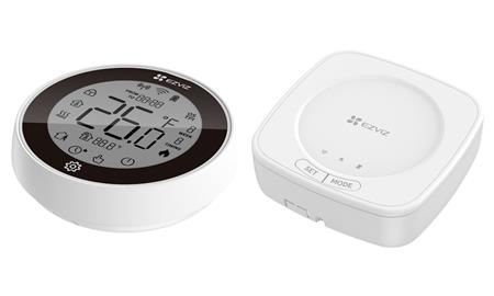 EZVIZ sada chytrého termostatu T56/ rozsah 5–35 °C/ OpenTherm/ Wi-Fi/ bílý