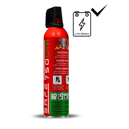 Hasicí sprej SAFE 750 LITH