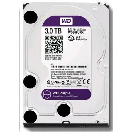HDD 3TB WD30PURZ Western Digital PURPLE 3TB 64MB cache