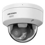 Hikvision 8MPix IP Dome Hybrid ColorVu AcuSense kamera; LED/IR 30m,WDR 130dB,Audio,Alarm,IP67,IK10