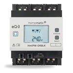 Homematic IP Drátový žaluziový akční člen s LCD - na DIN lištu, 4 kanály - HmIPW-DRBL4