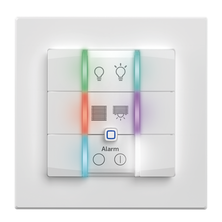 Homematic IP Nástěnný dálkový ovladač - 6 tlačítek, 230 V - HmIP-WRC6-230