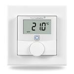 Homematic IP Nástěnný termostat se senzorem vlhkosti a spínaným výstupem 24V – zápustná montáž - HmIP-BWTH24