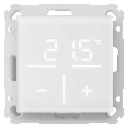 Homematic IP Skleněný nástěnný termostat se senzorem CO2 - HmIP-WGTC