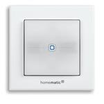 Homematic IP Spínací akční člen - podsvícený, zápustná montáž - HmIP-BSL