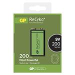 Nabíjecí baterie GP ReCyko 200 (9V)