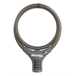 Ocelové kombinační lanko na kolo Master Lock 8229EURDPROCOL_grey