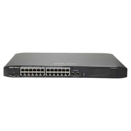 Reyee RG-ES226GC-P, 26-Port Gigabit Smart Cloud Mananged PoE Switch