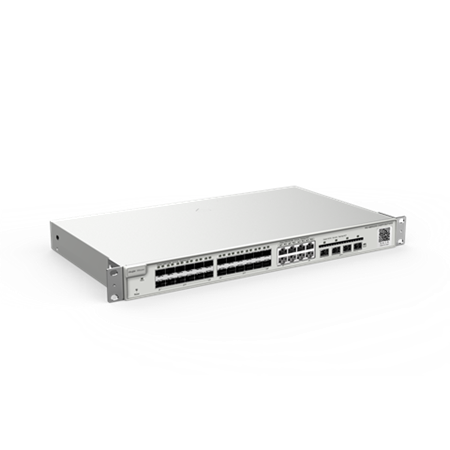 Reyee RG-NBS5200-24SFP/8GT4XS, 24-port Gigabit Layer 2+ Non-PoE Switch