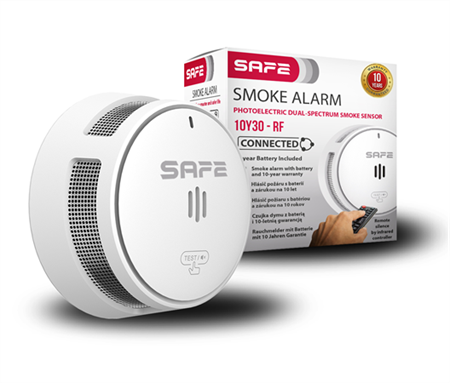 SAFE 10Y30-RF - Bezdrátově propojitelný hlásič požáru FireSafe
