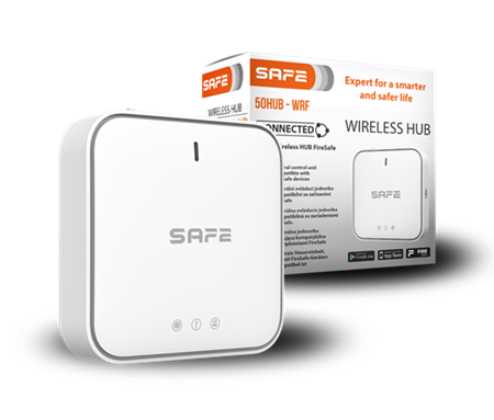 SAFE50HUB-WRF - Centrální ovládací jednotka FireSafe