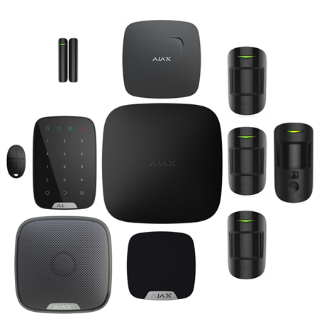 SET Ajax Můj dům, můj hrad 4G, černá