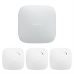 SET Ajax požární ochrana 4G, bílá
