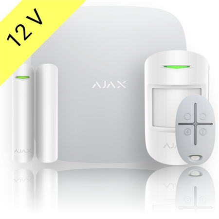 SET Ajax StarterKit Plus 12V - bílá