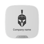 SET Ajax Superior StreetSiren DoubleDeck + Brandplate, bílá