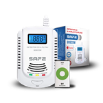 SET Kombinovaný detektor CO a plynů SAFE 808COM + nabíjecí baterie 9V