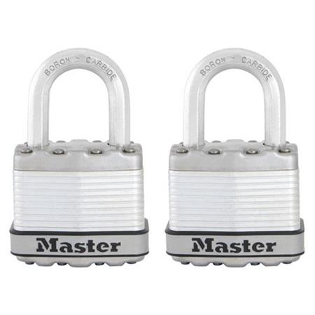 Titanový visací zámek Master Lock Excell - 45mm (2 ks / blistr)