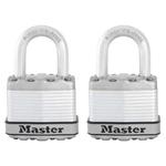 Titanový visací zámek Master Lock Excell - 45mm (2 ks / blistr)
