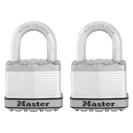Titanový visací zámek - Master Lock Excell - 50mm (2 ks / blistr)