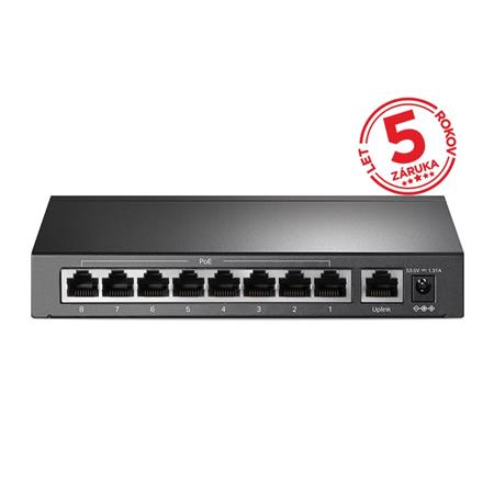 TP-Link TL-SF1009P 8portový PoE switch