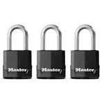 Visací zámek z vrstvené oceli - Master Lock Excell - 48mm (3 ks / blistr)
